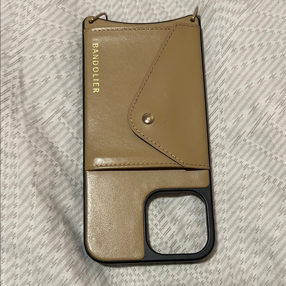 Bandolier Camel Phone Case with Card Slot